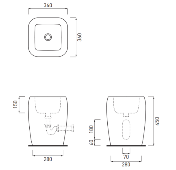 lavoar monobloc